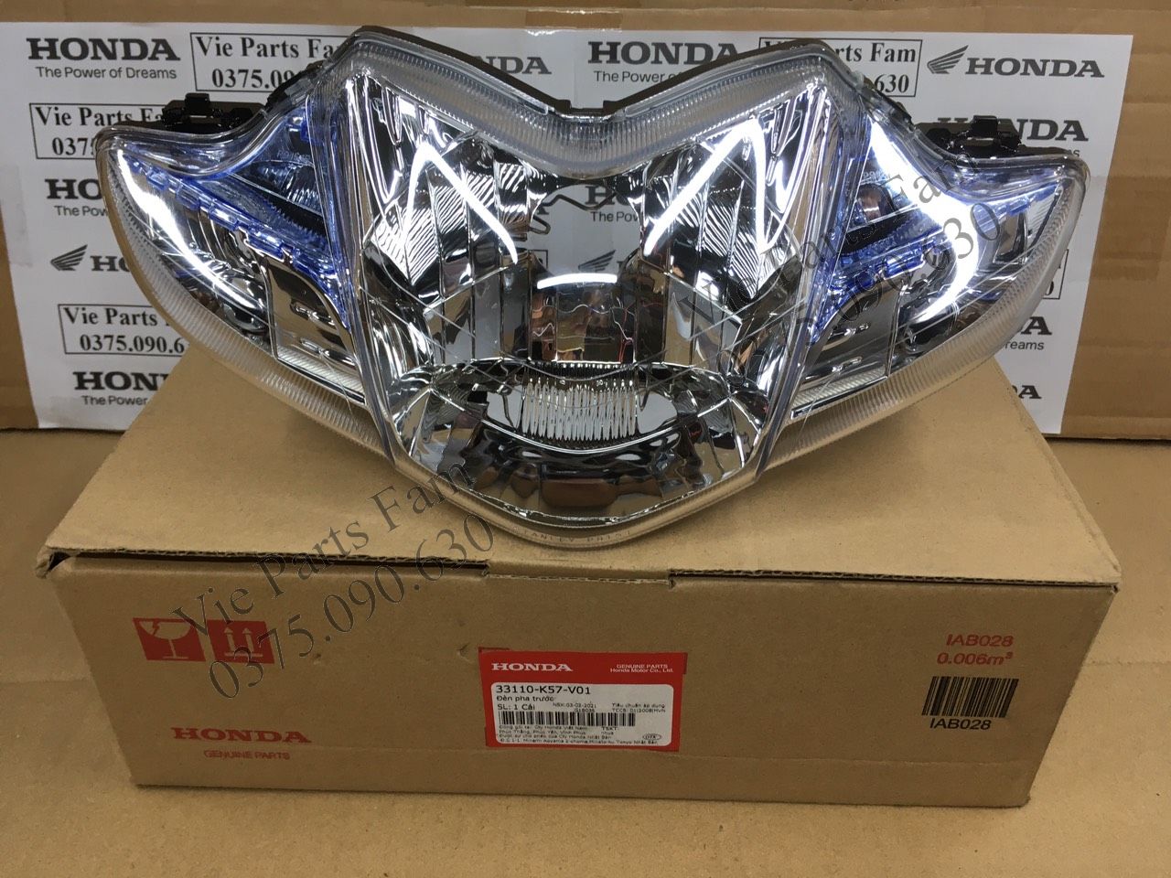 Đèn pha Blade 110 (Wave Blade 110), hàng din Honda mới 100%