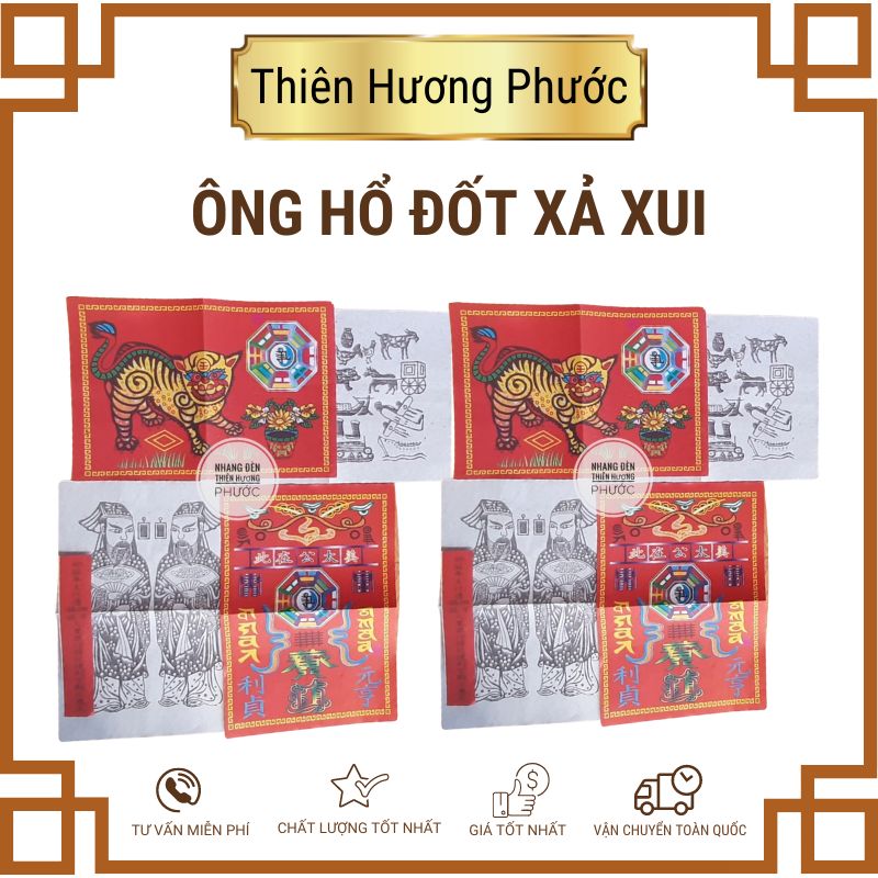 Giấy cúng ông Hổ cầu làm ăn thuận lợi giấy đẹp kèm văn khấn đủ bộ