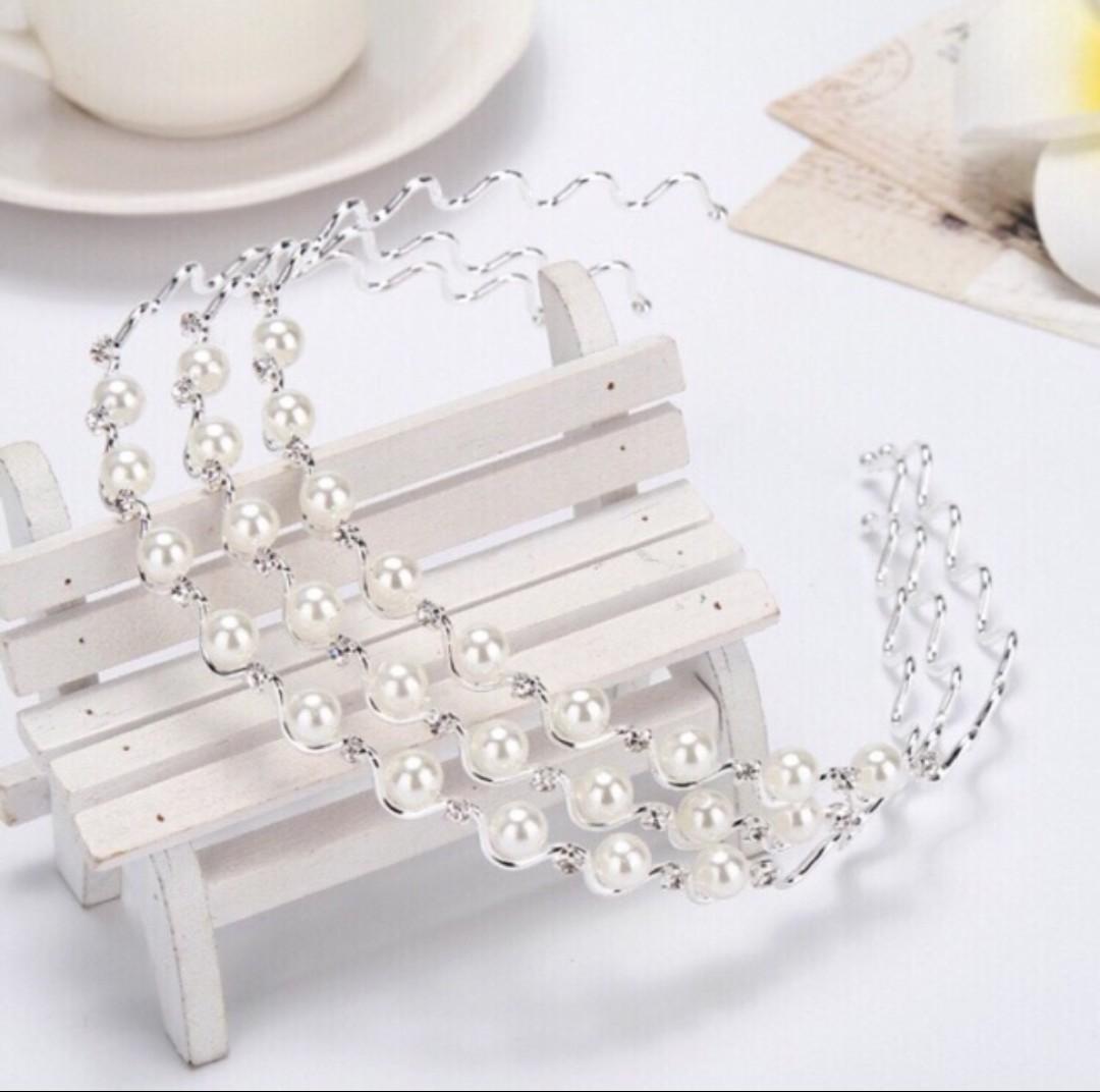 Bờm Sóng Tiểu Thư Đính Hạt Điệu Đà