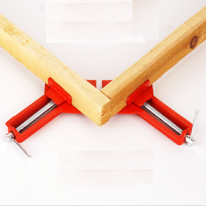 Ê tô mini kẹp góc vuông, kẹp góc hàn, lắp đặt bể cá, điêu khắc... eto kẹp vuông tiện dụng, màu đỏ