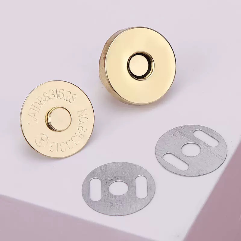 Nút hít gài 18mm - Phụ kiện handmade làm túi khoá cài cho túi xách đường kính 1,8cm