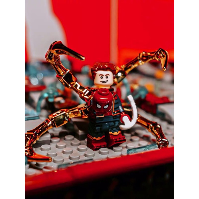 Mô Hình Lego Mini Figure Ironspider Marvel - Mixasale