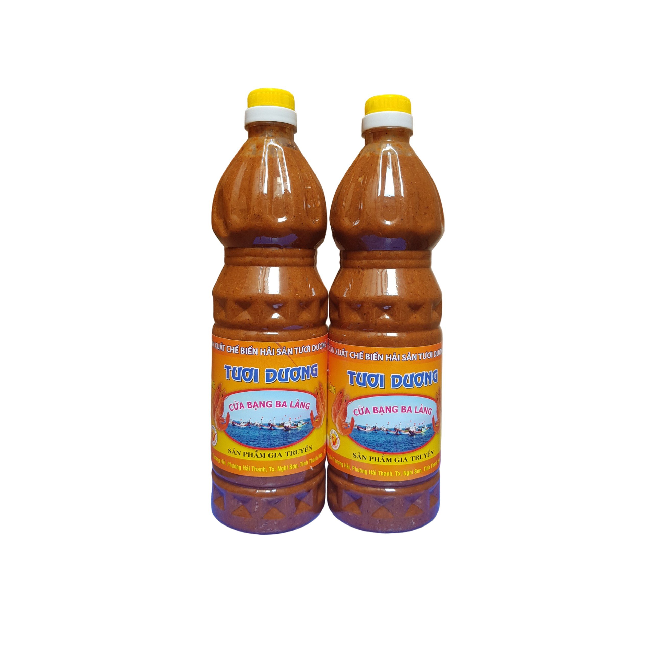 Mắm tép chưng thịt Ba Làng chai nhựa 1kg