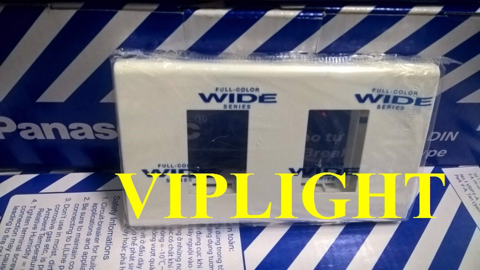 Mặt 2 thiết bị Panasonic dòng full