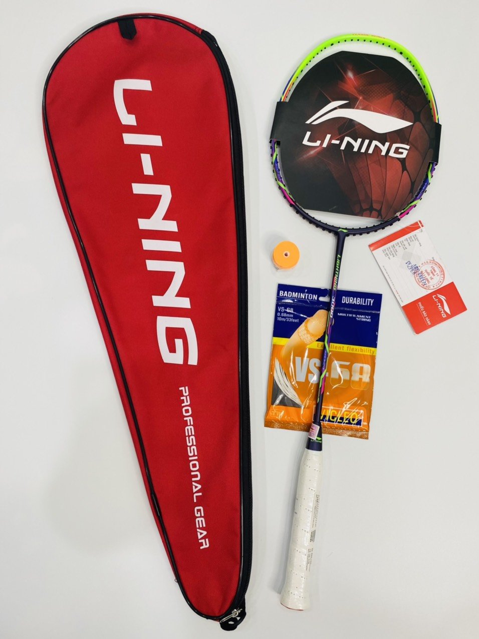 [CHÍNH HÃNG] Vợt Cầu Lông Li-Ning 3000 Green Tặng ( Quấn Cán + Công căng Vợt + Bao Đựng Vợt )