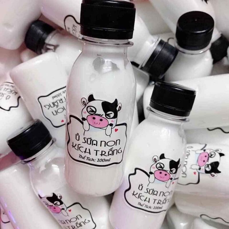 Ủ trắng sữa non bò 100ml