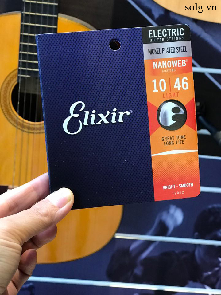 [ Giá Tốt ] Dây đàn guitar điện Elixir chính hãng cỡ 10