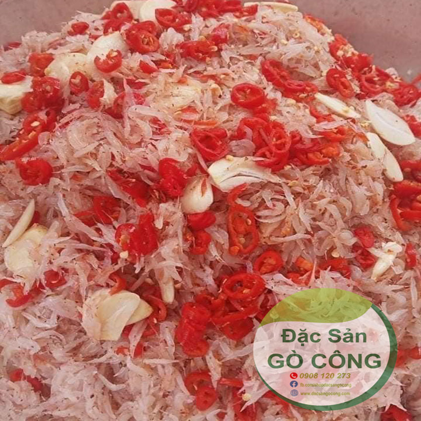 Mắm tép riu xứ Gò hủ 500gr