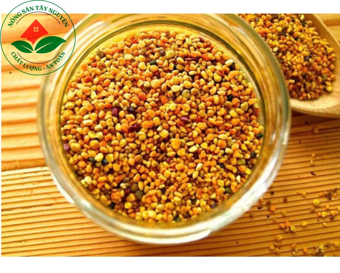 Phấn Hoa Mật Ong Nguyên Chất (Hoa Cỏ Kim) Hộp 500gr