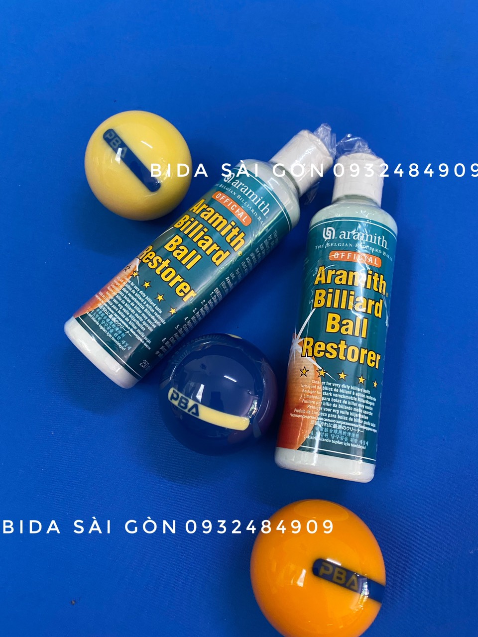 Dung dịch vệ sinh bóng bida Aramith Bỉ