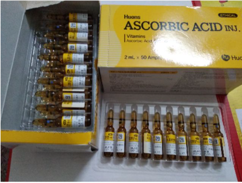 Tinh chat VitaminC Hàn Quốc ( vỉ 10 ống)