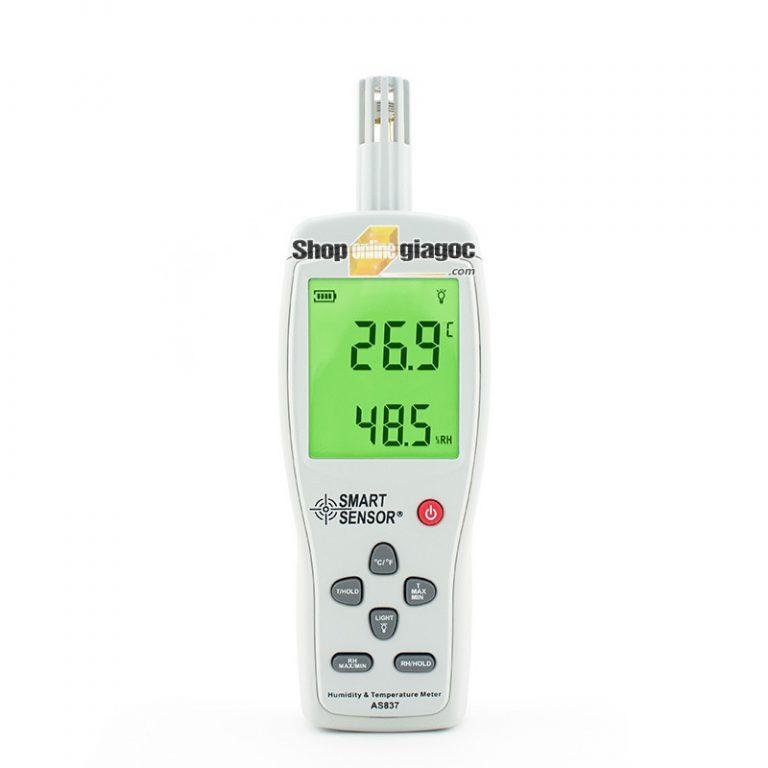 Máy Đo Nhiệt Độ Và Độ Ẩm Smart Sensor AS837