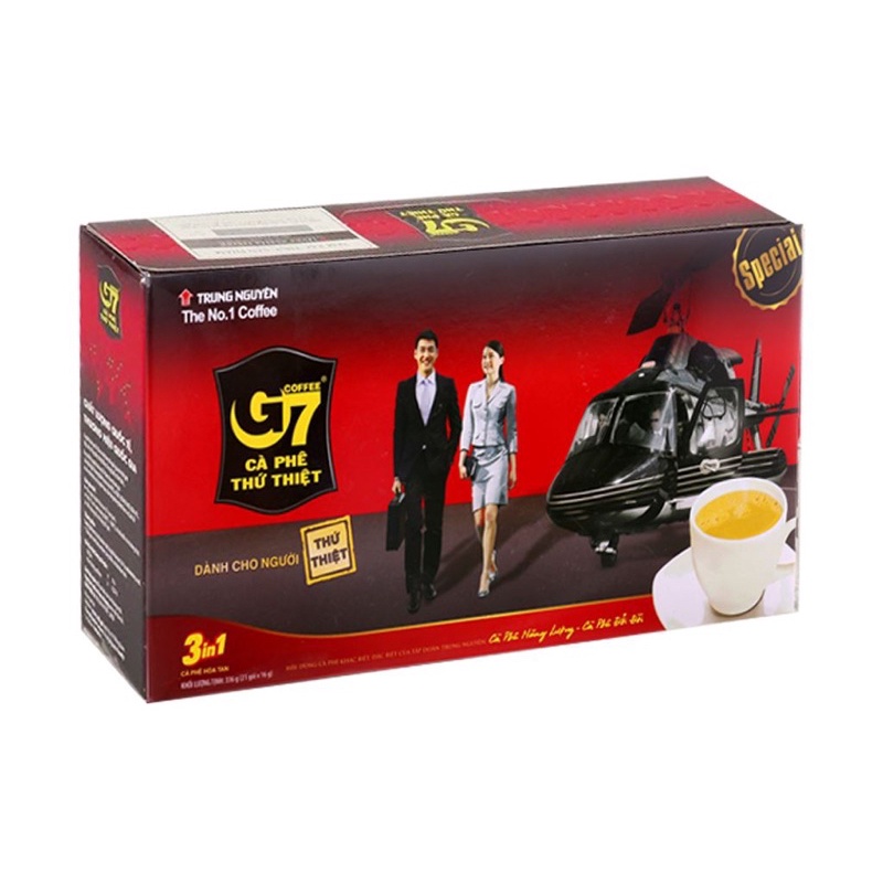 Cà phê sữa hoà tan Trung Nguyên G7 3in1