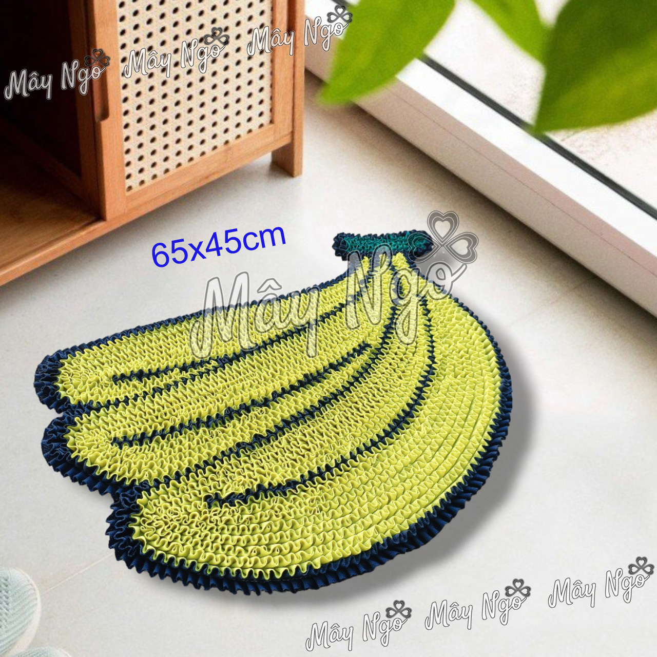 Thảm lau chân quả chuối thảm trang trí