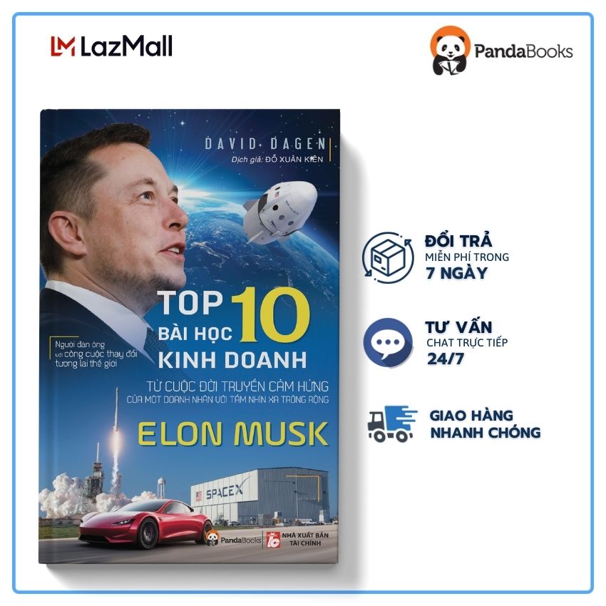 Elon Musk - Top 10 Bài Học Kinh Doanh