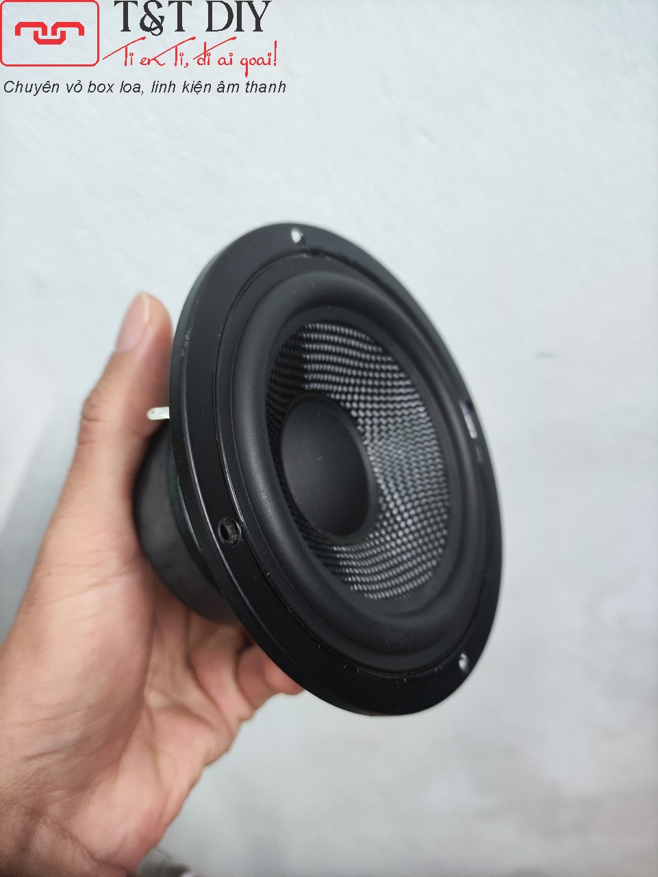 Củ loa mid bass màng carbon 4inch 8ohm 25w