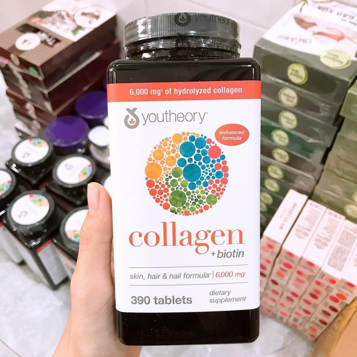 Collagen Youtheory 390 viên Mỹ