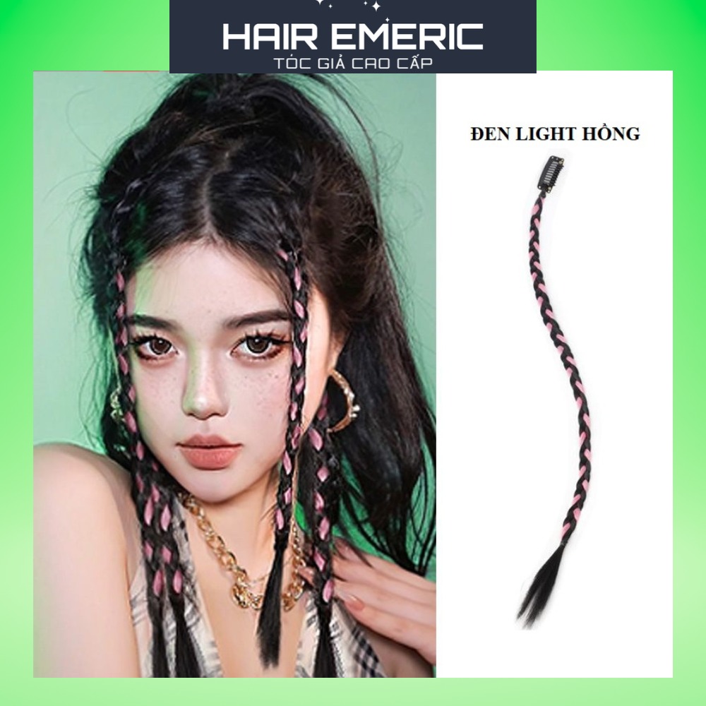 Tóc giả thắt bím nhỏ cho nữ Emeric