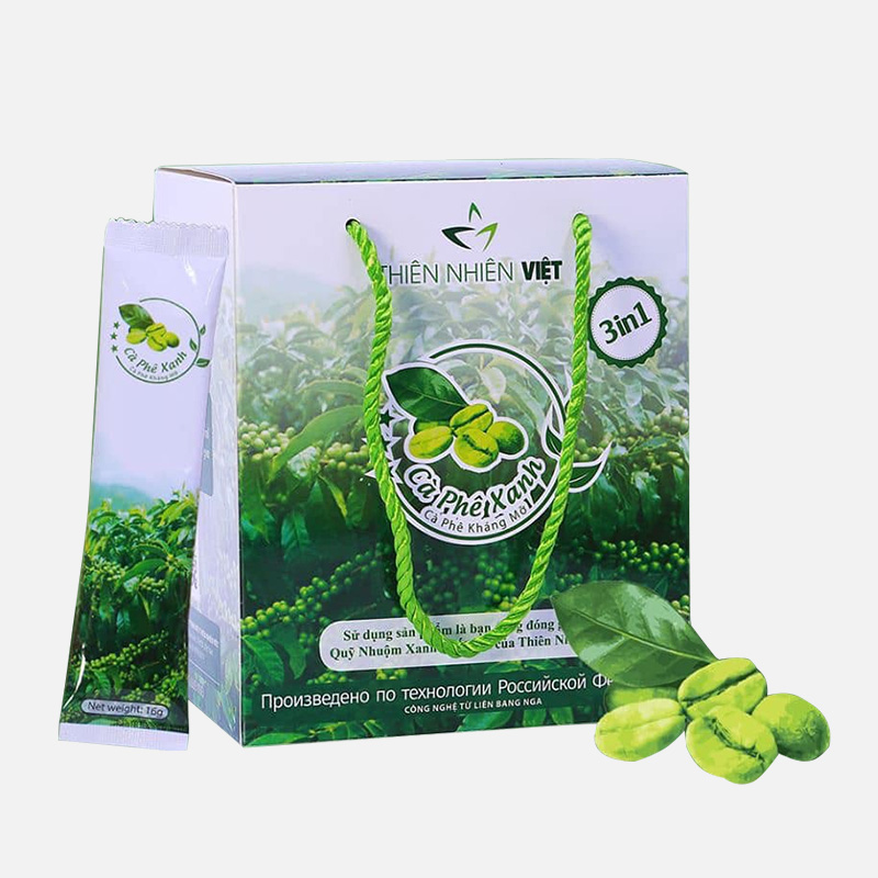[HCM]Giảm cân cafe xanh 30 gói