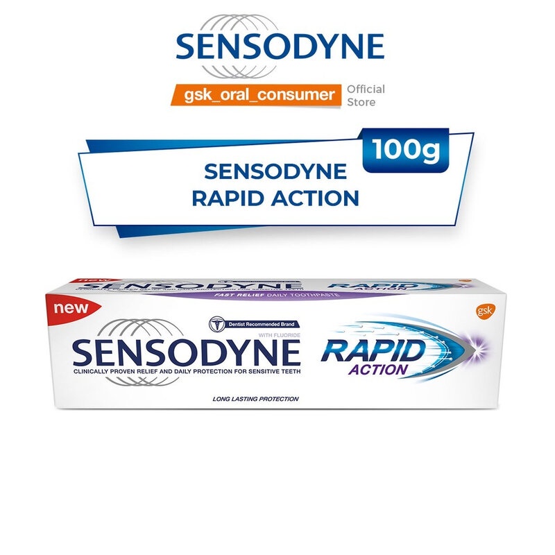 Kem Đánh Răng Sensodyne Làm Giảm Ê Buốt Nhanh 100g