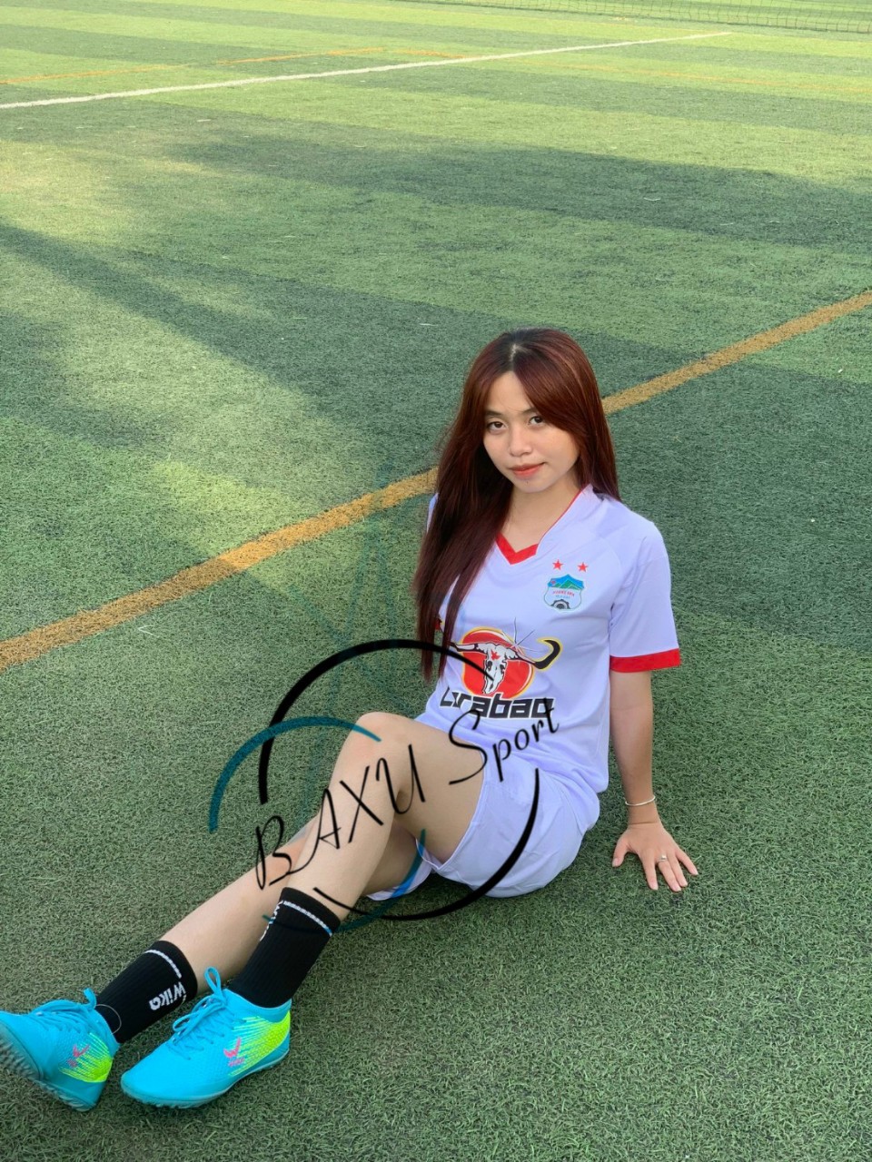 Hot - ÁO BÓNG ĐÁ HAGL TRẮNG MẪU CHÍNH THỨC - BỘ QUẦN ÁO BÓNG ĐÁ CLB HOÀNG ANH TRẮNG 2022