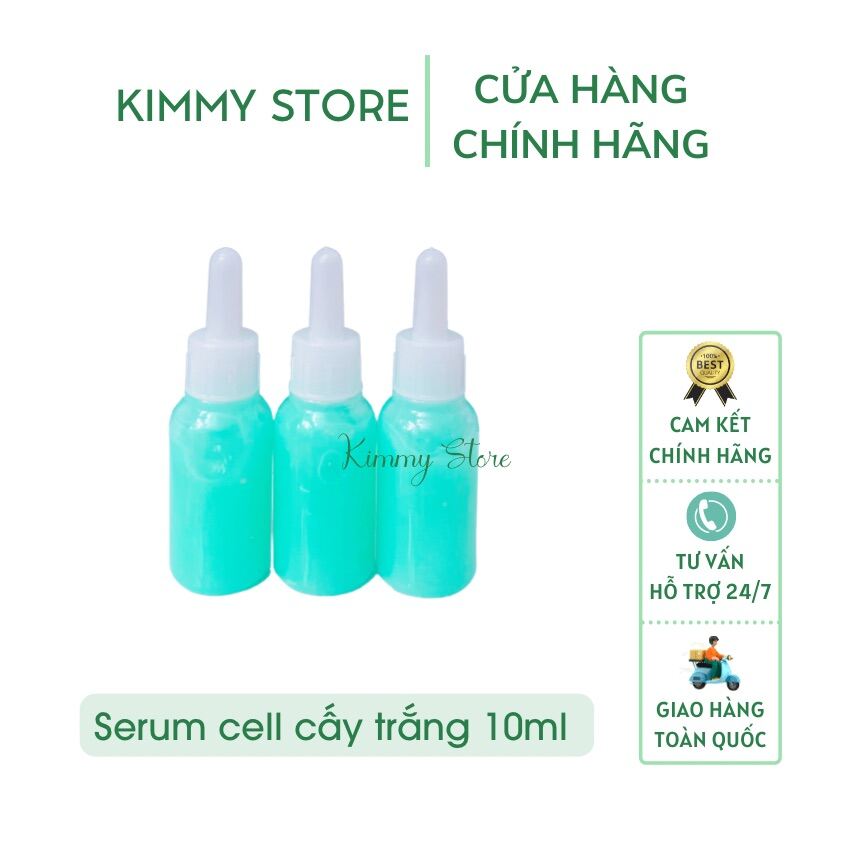 Lẻ 1 chai cell cấy trắng body pha kem cực mạnh 10ml