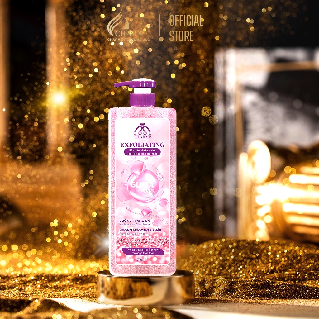 Sữa Tắm Tẩy Tế Bào Da Chết Charme Exfoliating