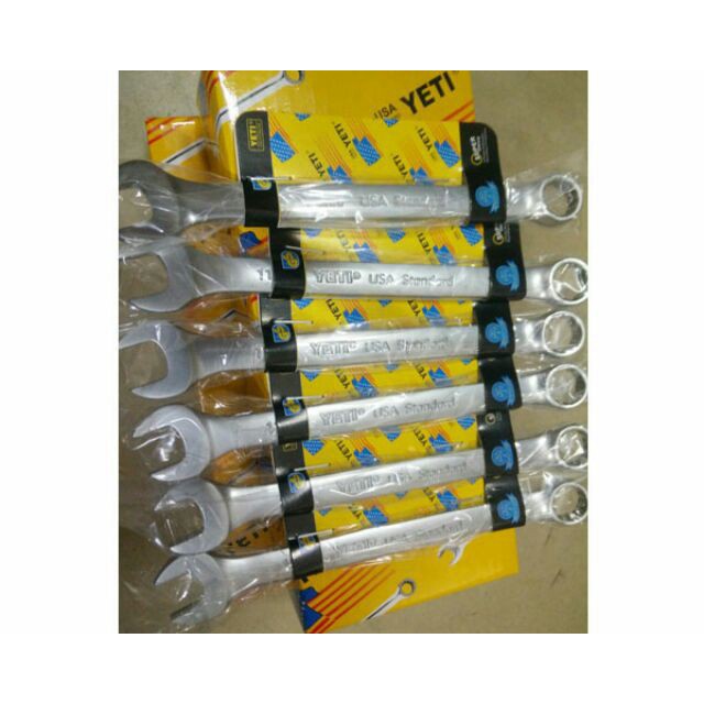Cờ lê lẻ Khóa vòng miệng Yeti từ số 8 - 24