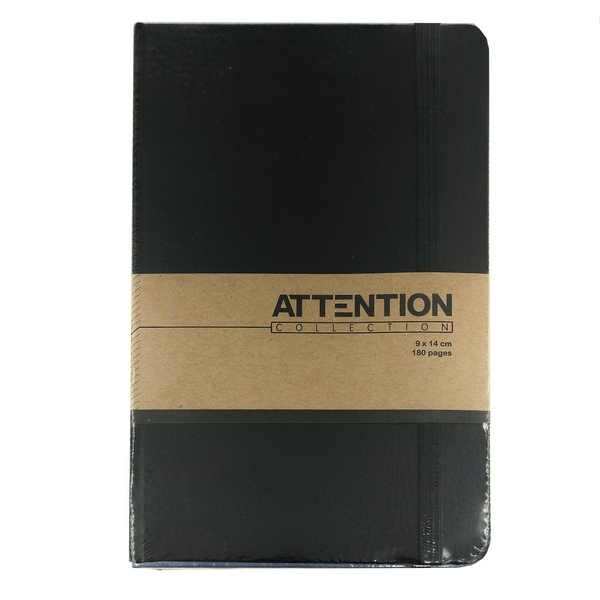 Sổ Collectionista The Attention (S) Unlined - Mẫu 1 - Màu Đen
