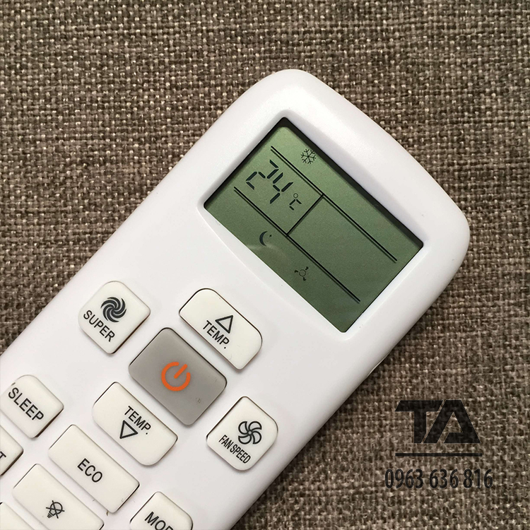 Remote máy lạnh Casper ✔ Điều khiển điều hòa Casper