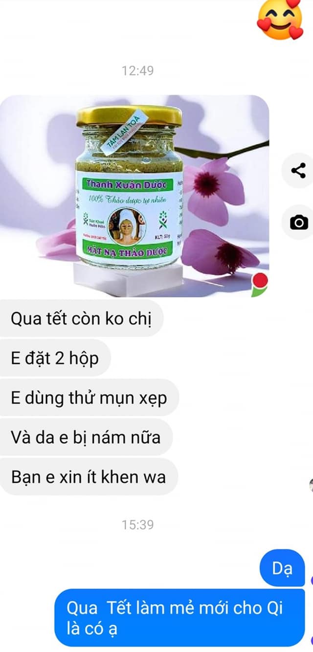 Thanh Xuân Dược - dưỡng da mặt