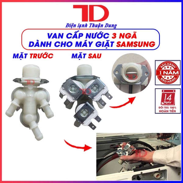 Van cấp nước các loại dành cho Máy Giặt Samsung và LG 12V - Điện Lạnh Thuận Dung