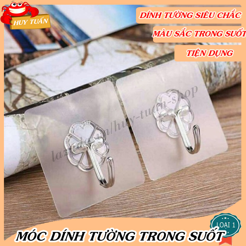 Combo 5 móc hít dính tường siêu chịu lực