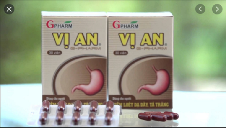 VỊ AN 60 VIÊN – HỖ TRỢ V IÊM DẠ DÀY
