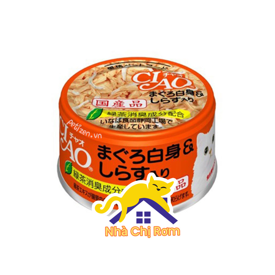 Pate Inaba Ciao lon 85g Nhập khẩu Thái lan