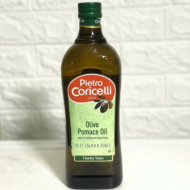 1L Dầu oliu Pomace Pietro nguyên chất ép lạnh từ quả oliu theo
