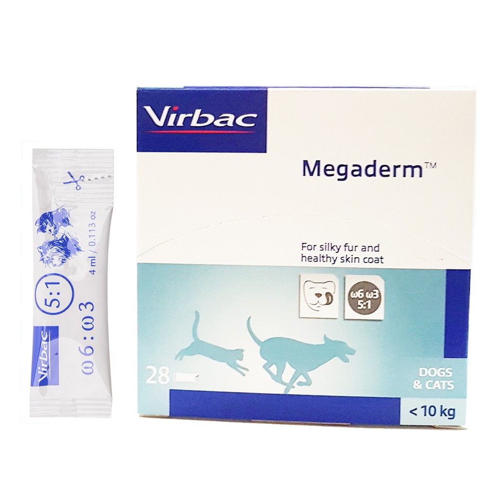 Megaderm - Gói lẻ - Gel dinh dưỡng dưỡng da lông cho chó mèo