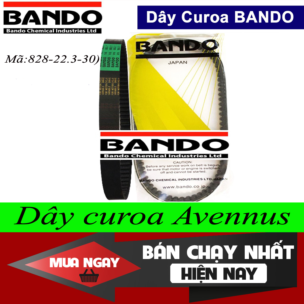 Dây curoa Bando cho xe tay ga Avenus, Suzuki Epicuro