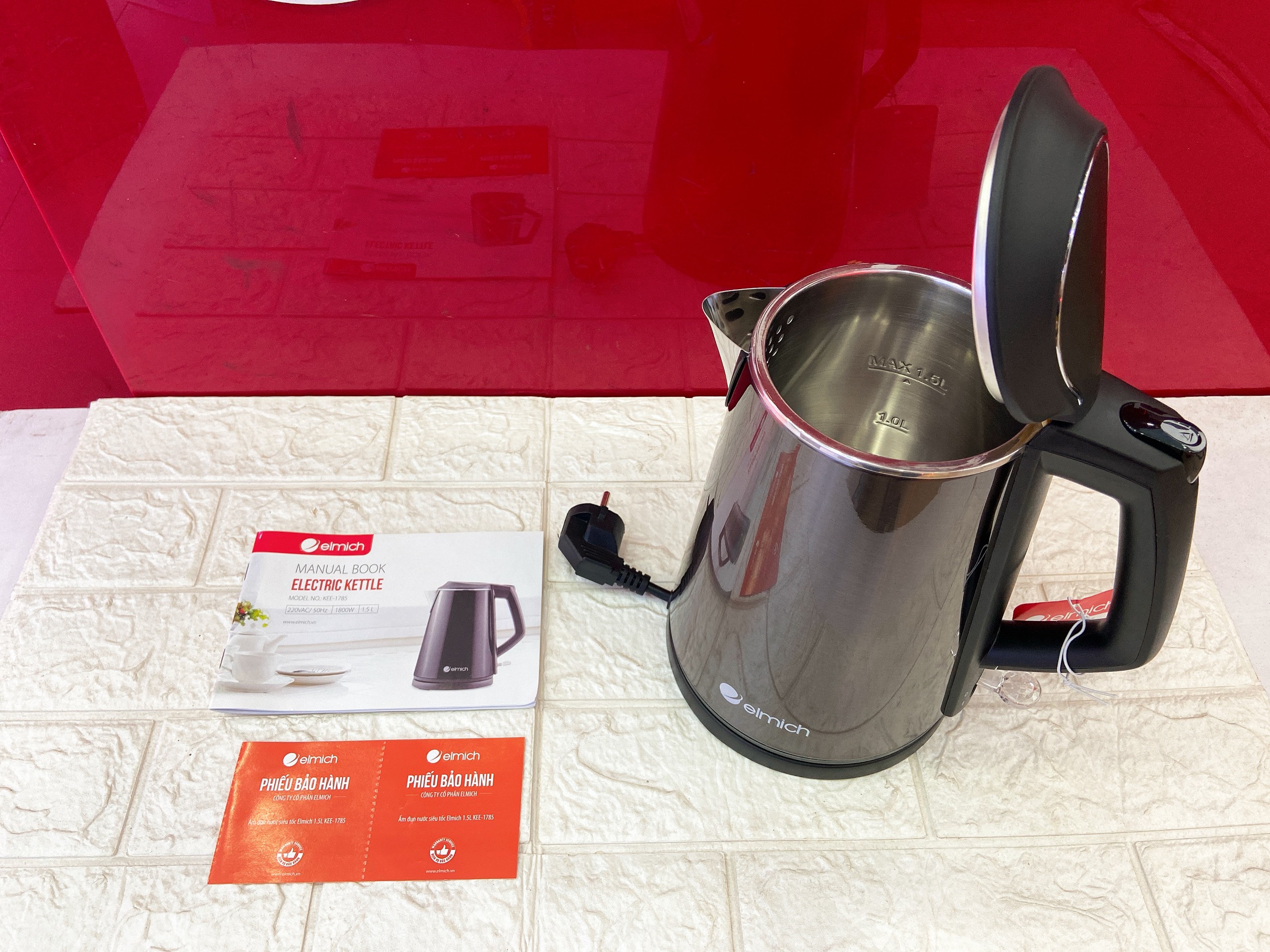 Ấm đun siêu tốc Elmich 1.5L KEE-1785