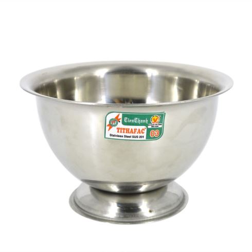 Cối chày inox 430 Số 1, số 2, Số 3, Tithafac