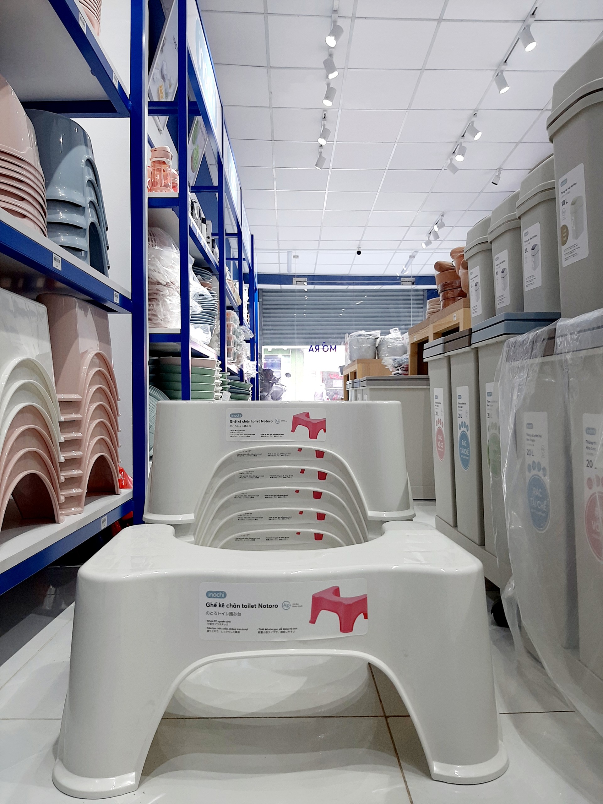 [HCM]Ghế kê chân toilet Notoro