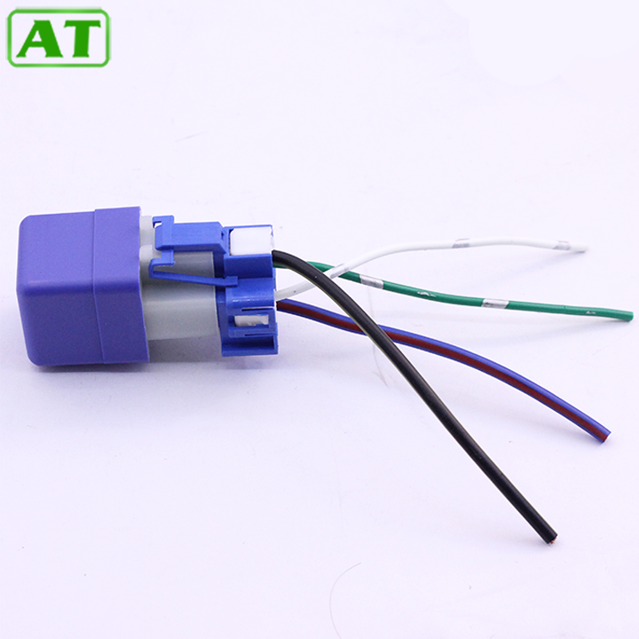 Relay Ô Tô 4 Chân Màu Xanh 12V