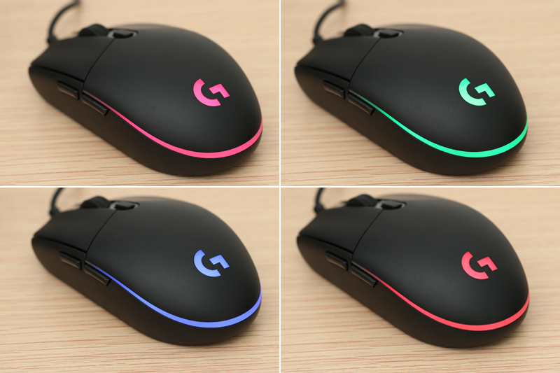 [HCM]Chuột game Logitech G102 màu đen- (Led đổi màu) độ nhạy thiết kế cho game