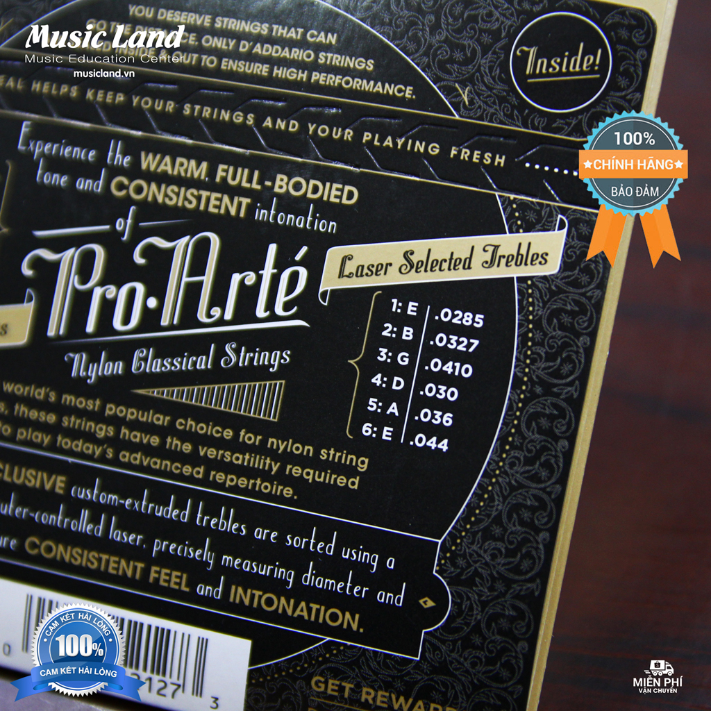 Dây Đàn Guitar Classic D'Addario EJ46 - Chính Hãng