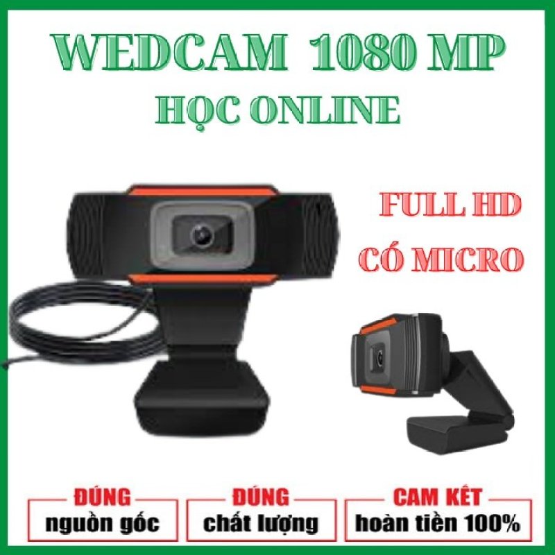 [CHÍNH HÃNG - SIÊU NÉT 1080] Webcam máy tính FULL HD 1080P có mic chính hãng Onvizcam, Web camera laptop full box siêu nét hỗ trợ livestream, học trực tuyến