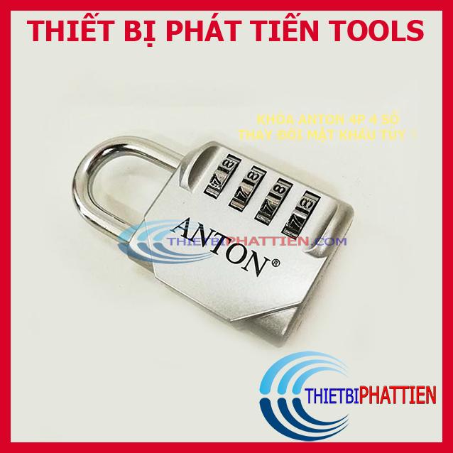 [HCM]Ổ Khóa Số ANTON 40mm 4 Số Có Thể Thay Đổi Mật Khẩu ( Hãng CHANGHAO )