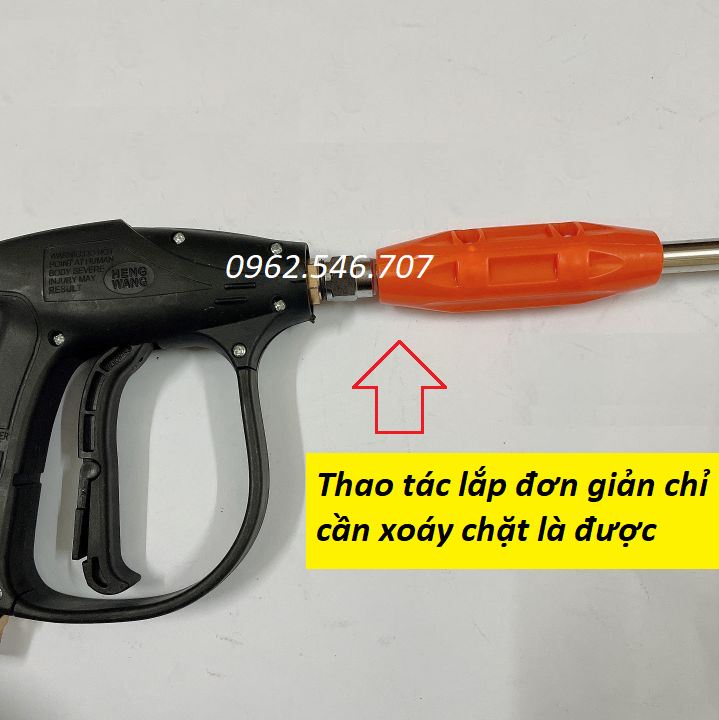 Cần xịt rửa xe áp lực - cần dài 0.6m