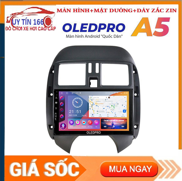 [Hỗ Trợ Lắp Đặt] Màn hình OLEDPRO A3  LẮP SIM 4G cho xe NISSAN SUNNY với hệ android 10.0 cấu hình mới nhất hiện nay RAM 2G ROM 32G IPS chống chói kính cường lực 2.5D SHOP UY TÍN 166