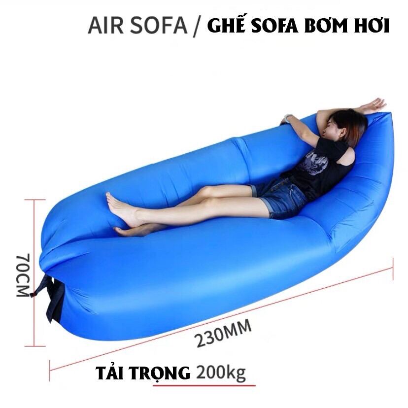 Đệm Ghế Hơi Sofa Du Lịch Siêu Tiện Lợi
