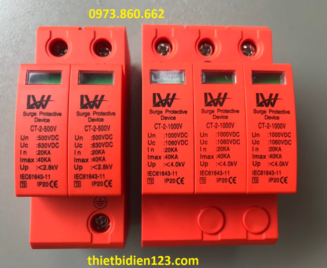 Chống sét DC 2P/4P 1000V